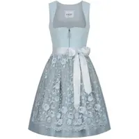 Nübler Dirndl NÜBLER "Dirndl mini Garbine", Damen, Gr. 44, EURO, blau, Obermaterial: 100% Polyester PES., Kleider Dirndl