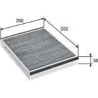 Valeo Filter, Innenraumluft 715757 für FORD VOLVO (CHANGAN) ASIA & OCEANIA