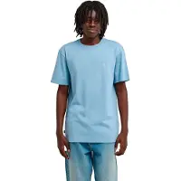 Element Sporttop "Icon Embroidery", Herren, Gr. S, blau (faded denim), Obermaterial: 100% Baumwolle., Tops Sporttop