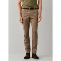 Hackett London für Herren. HM2100116 Beigefarbene Kensington-Chinohose (36/30), Lässig, Baumwolle
