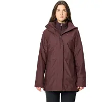 Vaude Women's Idris 3in1 Parka IV - 3-in-1 Kapuzenjacke - dark oak uni - 36