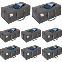 OEM Große Aufbewahrungsboxen dunkelgrau 8er Pack