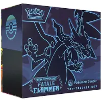 Nintendo Pokemon Fatale Flammen Top-Trainer Box Pokemon Center