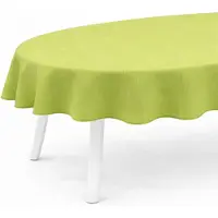 BC-Agentur Bestlivings Gartentischdecke ( 140x180cm / Hellgrün ) Weichschaum – wetterfeste Outdoor Tischdecke mit Paspelband, rutschfest & abwischbar – ideal für Garten, Balkon & Terrasse