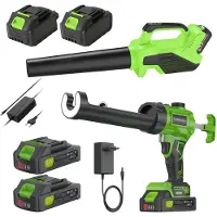 StarTech.com Laubbläser und Kartuschenpistole - Kombi-Elektrowerkzeug - Akku inklusive - 220 V - Für Garten, Garage und Abdichtarbeiten
