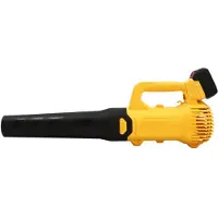 StarTech.com Akku Laubbläser - Hand-Laubgebläse - Elektrisch 3000W - 2 Akkus - Für Garten, Rasen, Baustelle - Gelb
