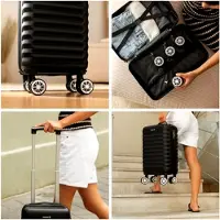Markenlos Kabinenkoffer 40 x 25 x 20 cm (20 l) Upfly Underseat 16 XXS mit abnehmbaren Rollen