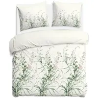 Darymex Bettwäsche, Flanellbettwäsche, für den Winter, warm 160x200 31525-1 Zarte Blumen