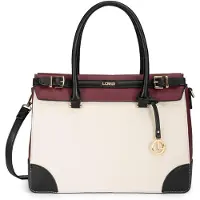 L.credi Handtasche Umhängetasche Solivette Hand Bag Cherry Shade mix mehrfarbig