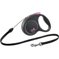 Flexi Schwarzes Design S Verlängerungsband 5 M