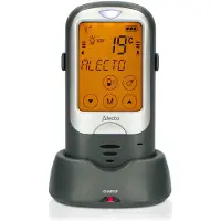 Alecto DBX68GSBU Zusatz-Babyeinheit für DBX68GS Babyphone Außenbereich Grau