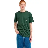 Element Sporttop "Icon Label Pocket", Herren, Gr. XS, grün (deep forest), Obermaterial: 100% Baumwolle., Tops Sporttop