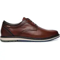 Pikolinos Herren Schnürschuh aus edlem Leder Berna M8J-4331C1, Größe:42 EU, Farbe:Braun