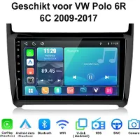 Hexinex Linux System 9 Zoll Carplay Android Auto Autoradio Für VW Polo 9N 2001-2009 WIFI Bluetooth SWC FM RDS USB