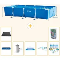 Intex Rechteckiger Frame Pool - 450x220x84 cm - 8-teilig S20061