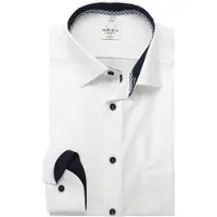 MARVELIS Langarmhemd , Herren, Gr. 46, N-Gr, hellblau, Web, Obermaterial: 100% Baumwolle, modern fit normal, 2-Knopf-Manschette, Hemden Langarmhemd, Businesshemd, New-Kentkragen, Modern Fit