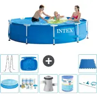 Intex Frame Pool Rund - 305x76 cm - 9-teilig S41522