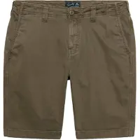 Superdry für Herren. M7110497B Shorts Utility Chino grün (36), Lässig, Baumwolle