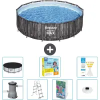 Bestway Steel Pro MAX Rund - 427x107 cm - 6-teilig S526