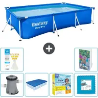Bestway Steel Pro Rechteckig - 300x201x66 cm - 5-teilig S276