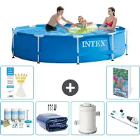 Intex Frame Pool Rund - 305x76 cm - 5-teilig S136