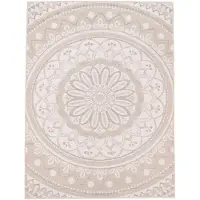 TT Home In-& Outdoorteppich Wetterfest Garten Orientalisches Marokkanisches Boho Design Größe 60x100 cm