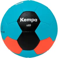 Kempa Handball "Handball Leo" Gr. 1, grau (ice grau, schwarz, fluo rot), Bälle, Herren, 1, Handball