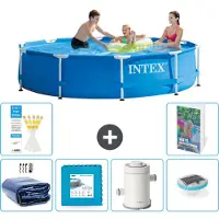 Intex Frame Pool Rund - 305x76 cm - 5-teilig S152