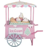Clayre & Eef Dekorationsfigur 34x18x38 cm Rosa Kunststoff