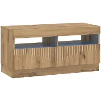 Syfax LED-TV-Schrank Artisan-Eiche Holzwerkstoff
