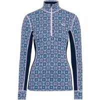Kari Traa - Women's Rose Half-Zip - Merinounterwäsche Gr S blau