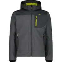 CMP Herren Softshell Jacke Zip Hood 3A01787N-00FZ 50 - Jungle-Black Pine - 50