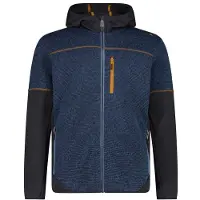 CMP - Jacket Fix Hood 36H2437 - Fleecejacke Gr 56 blau