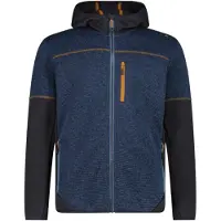 CMP - Jacket Fix Hood 36H2437 - Fleecejacke Gr 54 blau