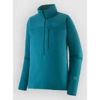 Patagonia - R1 Ultralight 1/2-Zip - Fleecepullover Gr S türkis/blau