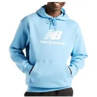 New Balance - Sport Essentials Fleece Logo Hoodie - Hoodie Gr XXL blau