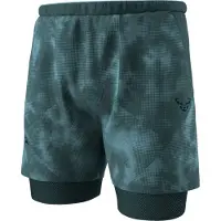 Dynafit - Reflektierende 2-in-1-Traillauf-Shorts &ndash; Herren &ndash; Trail Reflective 2/1 Shorts M - Trail Reflective 2/1 Shorts M Cinder für
