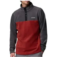 Columbia - Steens Mountain Half Snap II - Fleecepullover Gr XXL rot