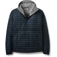 Rab - Microlighter Pullover Hoody - Daunenjacke Gr S blau