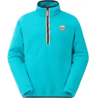 Picture - Kimag 1/4 Zip Fleece - Fleecepullover Gr L türkis