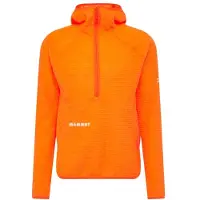 Mammut - Eiger Free ML Air Half Zip Hoodie - Fleecepullover Gr M orange