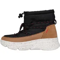 SKECHERS - "Bobsmt Peak" Wanderschuhe für Damen GT39222 (34 EU) (Schwarz/Natürlich)