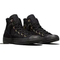 Converse Chuck Taylor All Star Lace Hi Schwarz