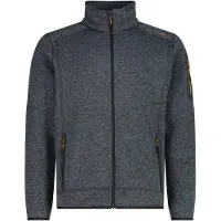 CMP - Jacket Jacquard Knitted 3H60747N - Fleecejacke Gr 46 blau