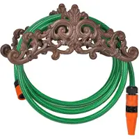 Spetebo Gartenschlauchhalter Gusseisen