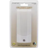 HomeShopXL Nachtlicht Steckdose Stecker Lampe - Weiß - Automatisch mit Tag/Nacht Sensor - Für Kinder/Erwachsene