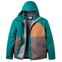 Passenger - Trailscape Recycled Waterproof Jacket - Regenjacke Gr S türkis