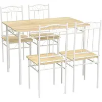 Sonstiges Essgruppe Buche 5-teilig mit 4 Stühlen 109x69x75 cm