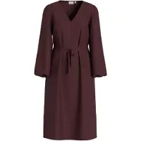 Vila Vilovie Langärmeliges Maxikleid