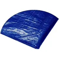Mat runde Plane mit Netz, Durchmesser 3,5m, 120g/m2